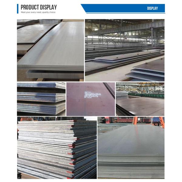 strength Steel Plate Hot Rolled Q235 Q345 SPHC Q195 Carbon Steel Plate SAE1006 Mild Steel Plate for Various Applications