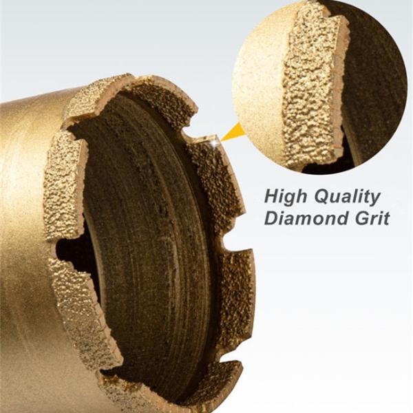 Thread Body Brazed Wet Dry Diamond Hole Saw 340mm For Concrete Wall