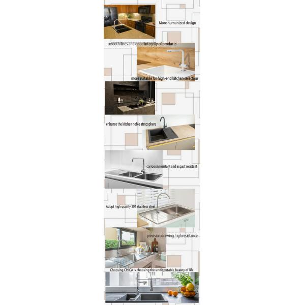 Double Bowl Undermount Quartz Granite Stone Composite Sink With Wing for House Kitchen