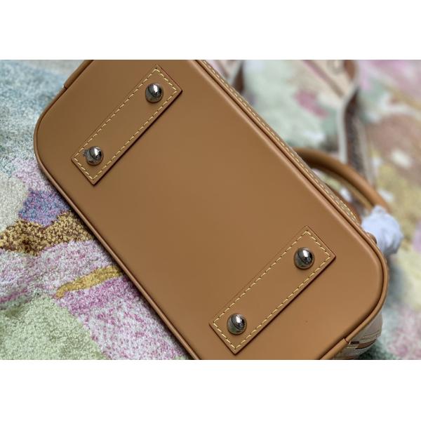 M57540 Water Ripple Alma BB Genunie leather Shell Shape Handbag