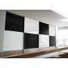 Black and White Color Safety Tempered  Glass Panel for Back Walls for sale