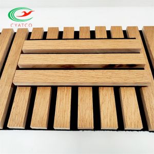 Cheap Fireproof Veneer Sound Acoustic Panel Nontoxic Thickness 21mm wholesale