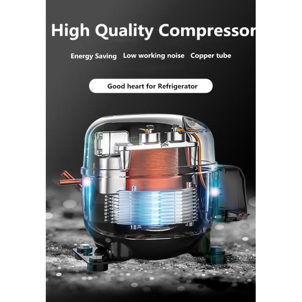 180W Stainless Steel Kitchen Fridge Freezer 140L Anticorrosive Wall Mounted