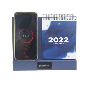 Cheap Multipurpose Leather Wireless Charging Calendar Waterproof With Phone Holder wholesale