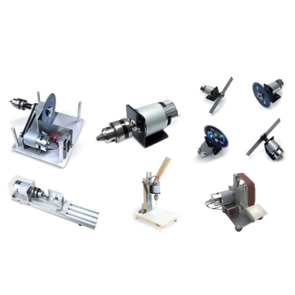 12V 775 High Torque DC Motor Permanent Magnet For Ball Bearing Belt Machine