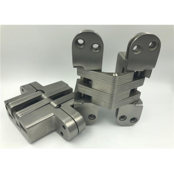 Polished Heavy Duty Hidden Door Hinges , Self Closing Concealed Hinges