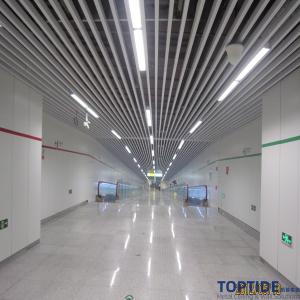 China 1.2mm Roll Form White U Shape Baffle Ceiling Buidling Decorational Metal Suspended Wall Ceiling Strip on sale