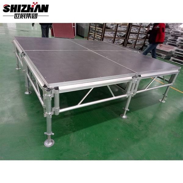 Legs Adjustable Mini Aluminum Portable Stage Platform For Event Show