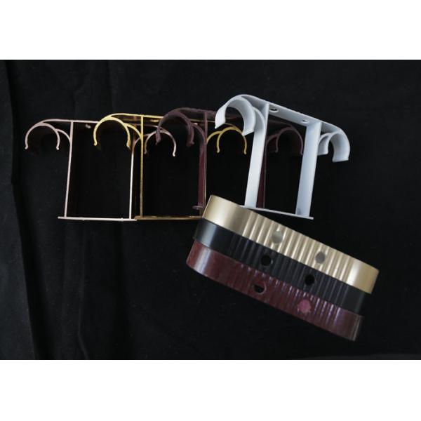 Ceiling Mount 8cmx7.5cm Curtains Pipe Holder