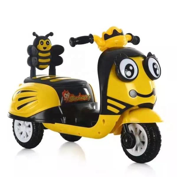 Early Education Ride On 6v Electric Motorcycle Toys for Children 3 to 6 Unisex Gender