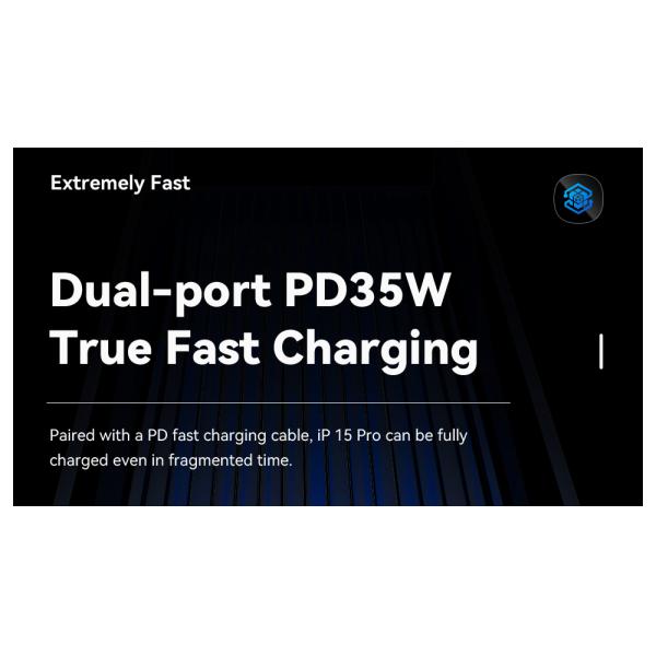 ESSAGER F738 Series Quick Car Phone Charger 70W with 4 Ports 2 USB A 2 USB C