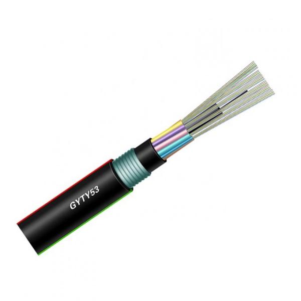 Underground Communication GYTY53 Single Mode Armored Outdoor Fiber Cable