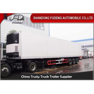 China 45 Ft / 40 Ft Refrigerated Cargo Trailer For Food Storage Max Payload 30 Ton on sale