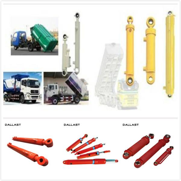 Earring Double Acting Telescopic Hydraulic Cylinder for Agricultural Farm Truck