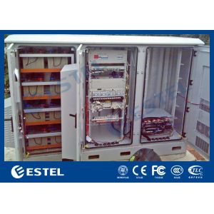 Cheap Multi Compartment BTS Outdoor Cabinet , Telecom Equipment Cabinet DDTE025 wholesale