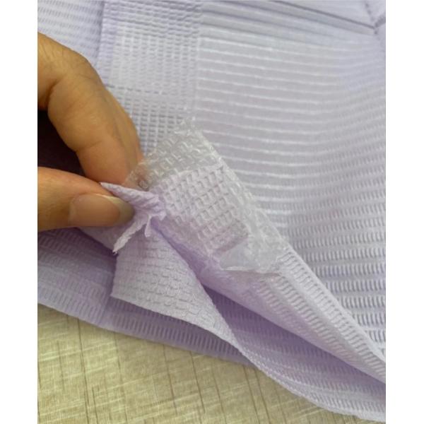 3 Ply Wooden Pulp Disposable Paper Bibs For Medical Use
