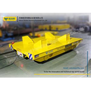 Heat Resistant Coil Transfer Trolley / Warehouse Carts Material Handling