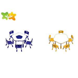 Popular Kindergarten School Chairs , Kids Play School Furniture Easy Install