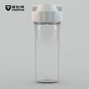 Cheap 10 Transparent Bottle Water Purifier Accessories 2 Points Explosion Proof Water Purifier Filter Shell wholesale