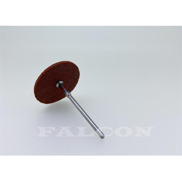 Brown Metal Cutting Wheel 32mm Dia 2.2mm Thick Dental Aluminium Oxide Cutting Disc