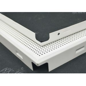 Aluminum Alloy Acoustic Ceiling Tiles , Suspended Acoustical 2 x 2 Ceiling Tile
