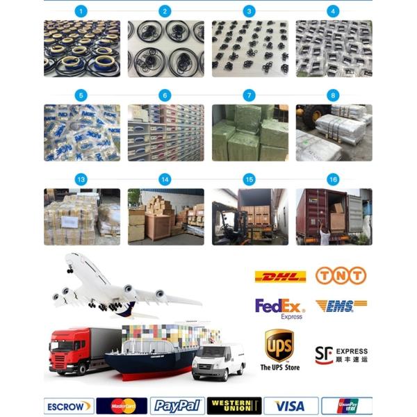 Excavator Customize Any Shape Size CATEEEEEE GIANT O Ring Box Nitrilec Nbr Fkm Silicone Epdm Giant O-Ring Kit