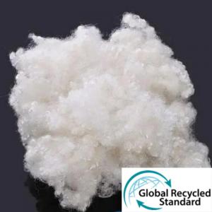 China 0.9D Recycled Polyester Staple Fiber Silicon Microfiber Polyester on sale