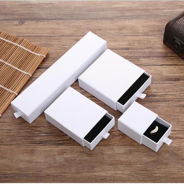 Cardboard Rigid Ring Earring Necklace Jewelry Watch Gift Box Custom Printing