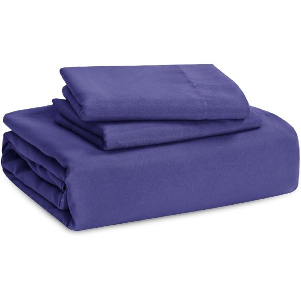 3 Pieces Extra Soft Bedding Set, Includes 1 Duvet Cover with Zipper Closure & 2 Pillow Shams