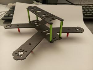 Cheap carbon fiber rc electric retractable folding landing gear for professional drones gimbals wholesale