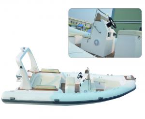 China Large Rigid Hulled Inflatable RIB Boats Tenders Inflatable Power Boats 7.0 Meter on sale
