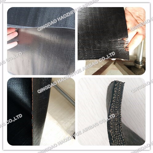 Rubber Aircraft Tire Yokohama Marine Fenders , Black Pneumatic Marine Fenders