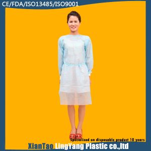 Cheap PP Impervious Disposable Medical Gowns , Disposable Sterile Gowns Anti Alcohol wholesale