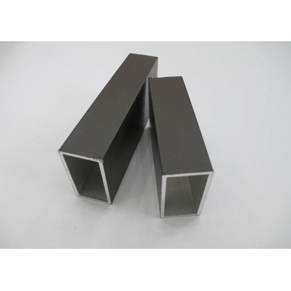 Black Painted 80 * 40 Aluminum Extrusion Profiles , Square Structural Aluminum Profiles
