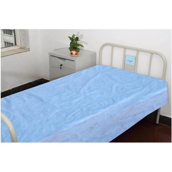 Beauty Disposable Bed Cover Non Woven , 20-65gsm Disposable Massage Bed Covers