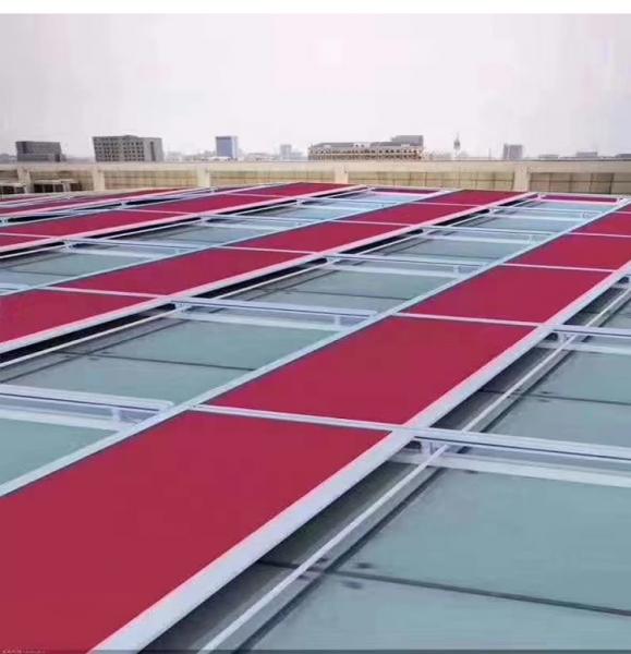 Black Louvered Roof Pergola Conservatory Remote Control Awning