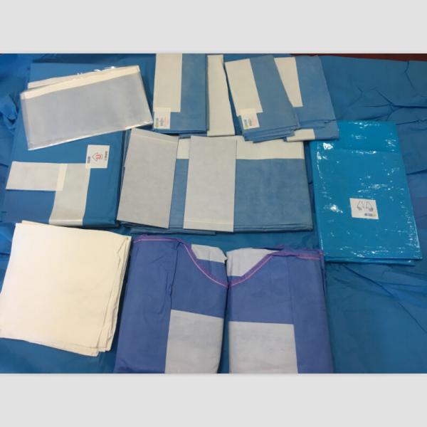 Disposable universal medical equipment cover surgical drape pack