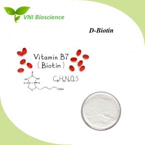 Cheap Natural D Biotin Vitamin H Biotin Nutritional Supplement CAS: 58-85-5 wholesale