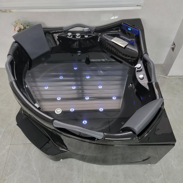 2 Person Shower Jacuzzi Bathtub Whirlpool And Bubble Modern Style