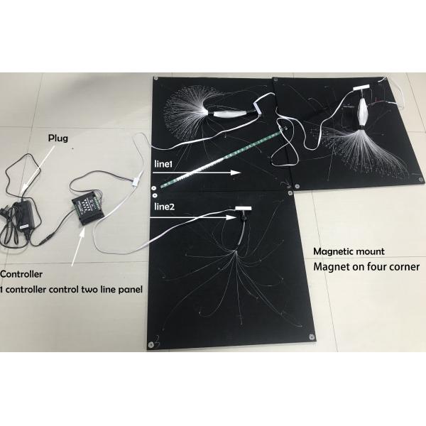 PMMA 12VDC Acoustic Star Ceiling Panel Magnets 15W For Home Cinema