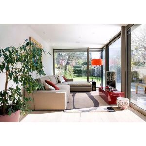 Construction 6063 T5 Anodizing Aluminium Door Frame Profile