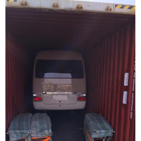 120kw Used Mini Bus Toyota Coaster 23 Seater coach