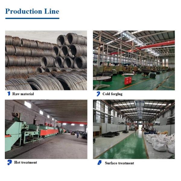 Customer Request DIN6921 Grade 8.8 High Strength Hexagon Nut with Oxidation Blackened