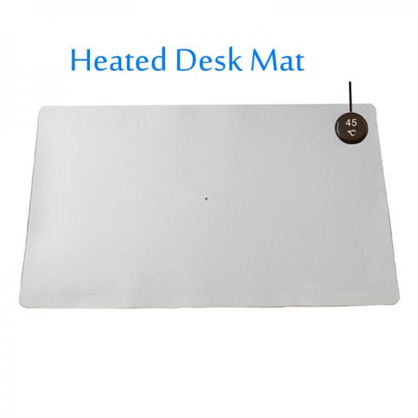 Quality Desk Waterproof Electric Heated Pad PVC Material 3 Speed Touch Control OEM for sale