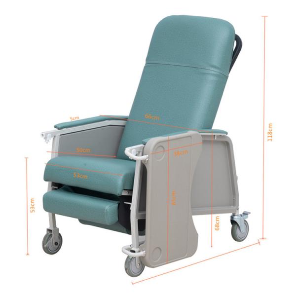 Adjustable Reclining Elderly Medical Chair For Home Nursing And Rehabilitation Centers