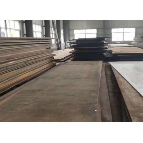 Hot Rolled Boiler Alloy Steel Sheet Plate Grade / Ship Steel Plate Polished