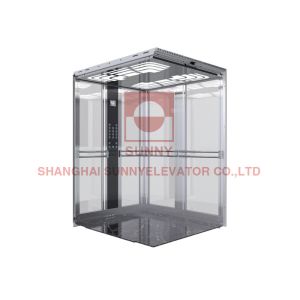 China 1000kg Hydraulic Passenger Lift Automatic Rescue Device Elevator VVVF on sale