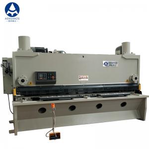 China ISO9001 Hydraulic Guillotine Shearing Machine QC12K-8*3200 Electric Metal Shears 12times/Min on sale