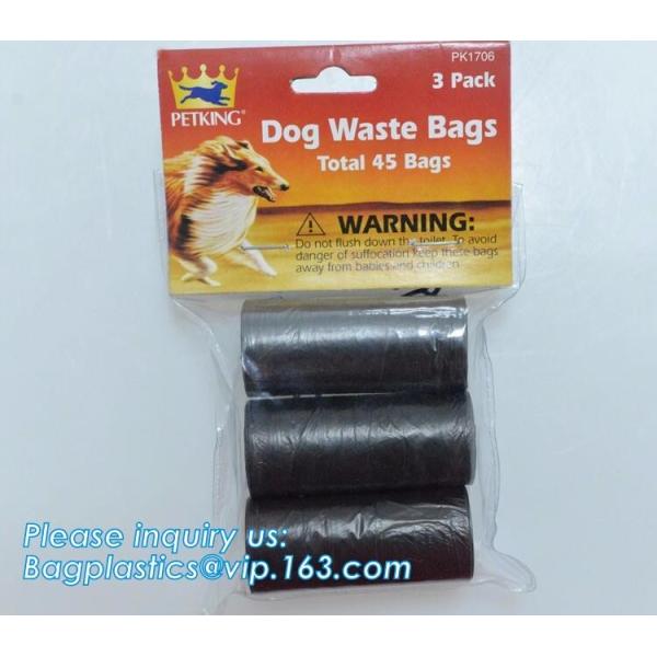 Nappy Baby Disposable Diaper Sacks, Degradable scented disposable baby diaper sack, green tie handle baby diaper sack