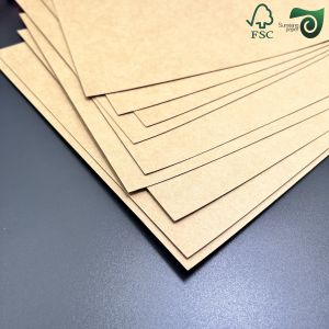 Uncoated Unbleached Recycled Pulp Kraft Paper 230gsm 250gsm 300gsm